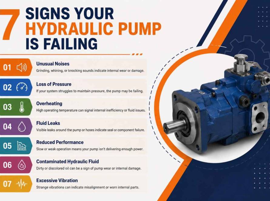 7 Signs Your Hydraulic Pump is Failing