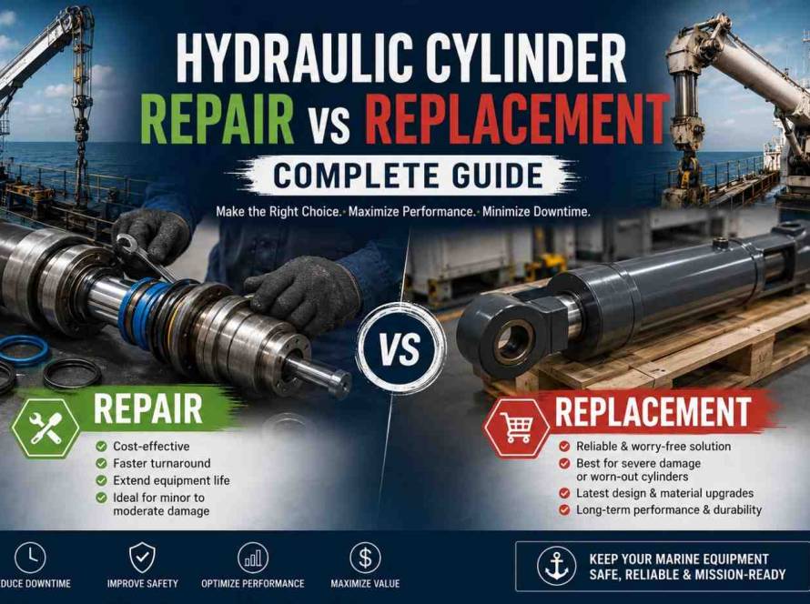 Hydraulic Cylinder Repair vs Replacement: Complete Guide