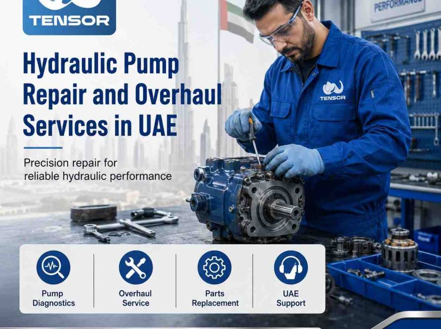 Hydraulic Pump Repair and Overhaul Services in UAE