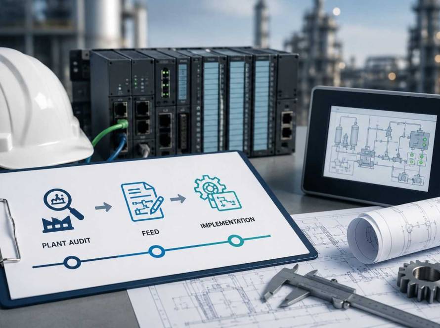 Industrial Automation Roadmap: From Plant Audit and FEED to Implementation