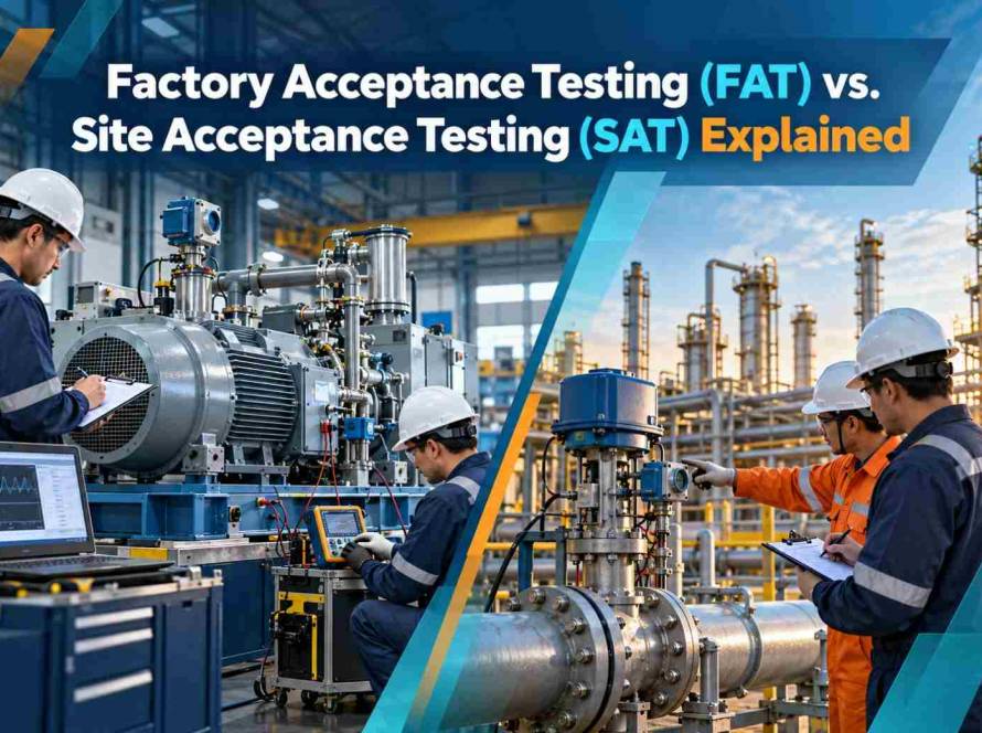 FAT vs SAT: Key Differences Between Factory and Site Acceptance Testing