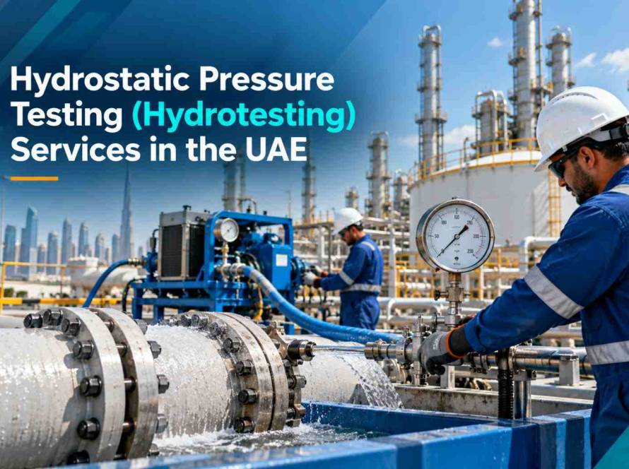 Hydrostatic Pressure Testing Services in the UAE: Process, Safety & Applications