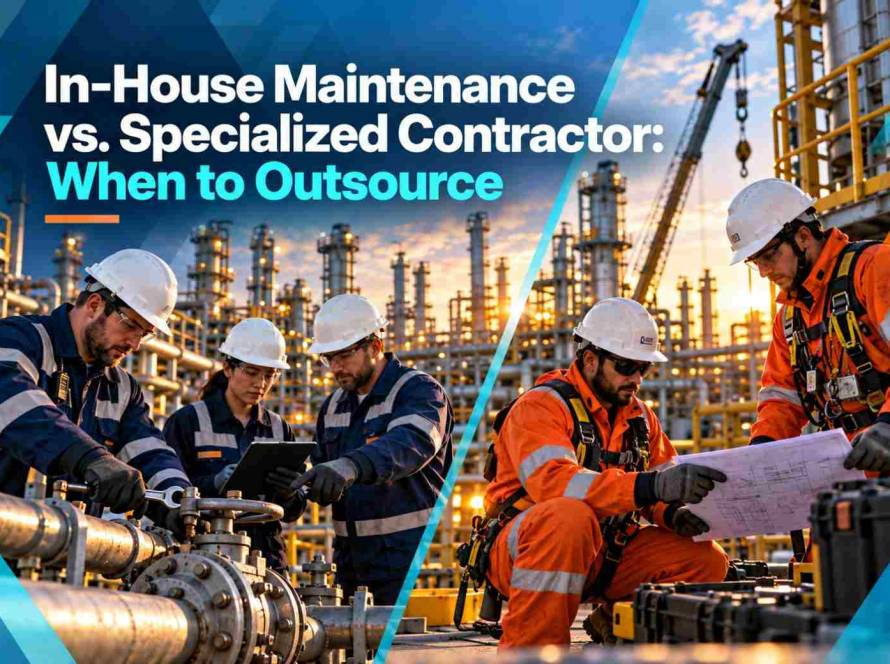 In-House Maintenance vs. Specialized Contractor: When to Outsource (A Decision Guide for UAE Plants)