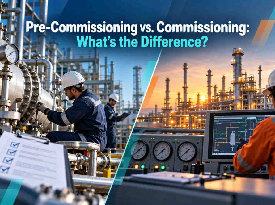 Pre-Commissioning vs Commissioning: Key Differences, Activities, and Stages