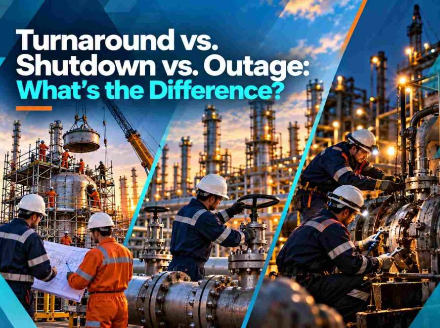 Turnaround vs. Shutdown vs. Outage: What's the Difference?